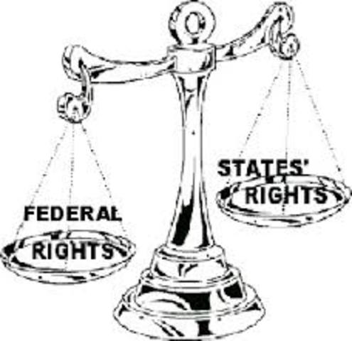 States' Rights vs. Federal Government