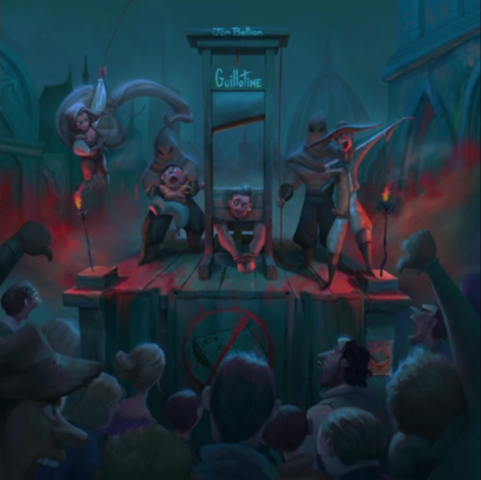 Antes amigos, ahora invitados a la guillotina.