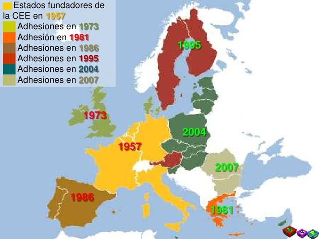 Antiguos países comunistas entraron a formar parte de la UE