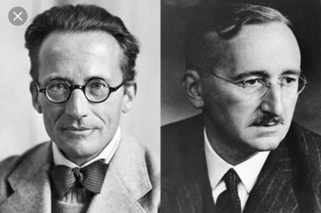 Erwin Schrödinger & Werner Heisenberg