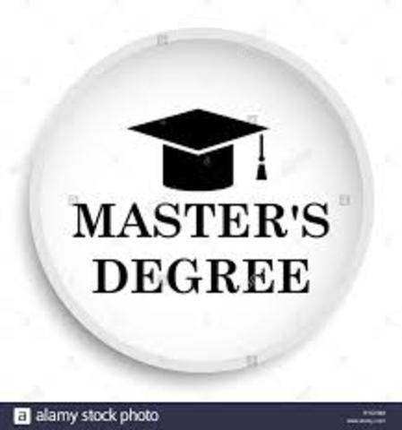 Master degree