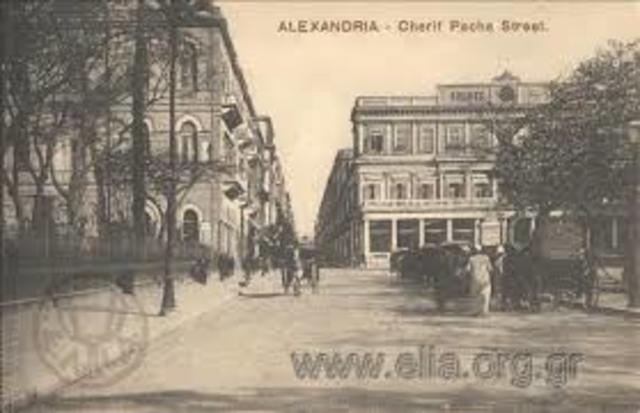 Γεννήθηκε στην Αλεξάνδρεια