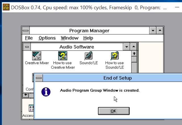 Windows 3.1: Work Groups