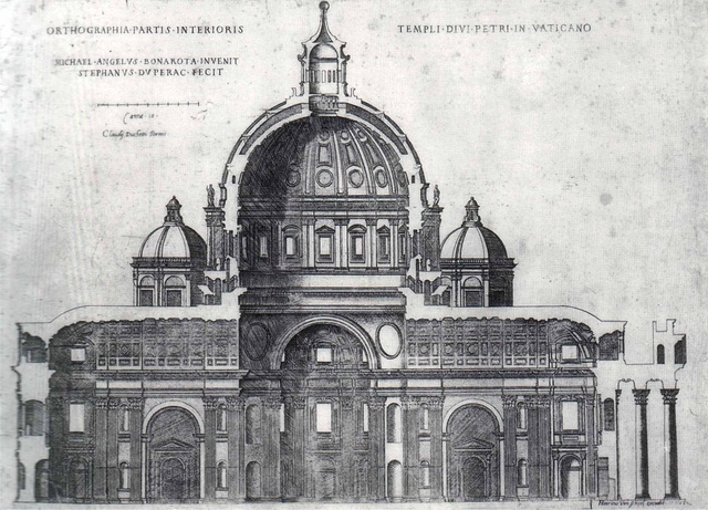 Building of Saint Peters Basilica Begins