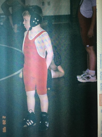 Started wrestling
