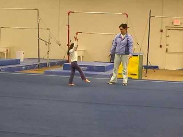Started Gymnastic Lessons