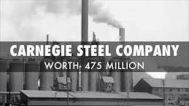 Andrew Carnegie Created A Steel Company