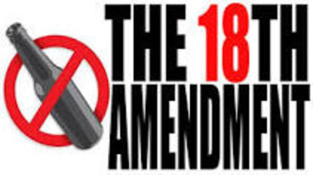 18th amendment prohibition