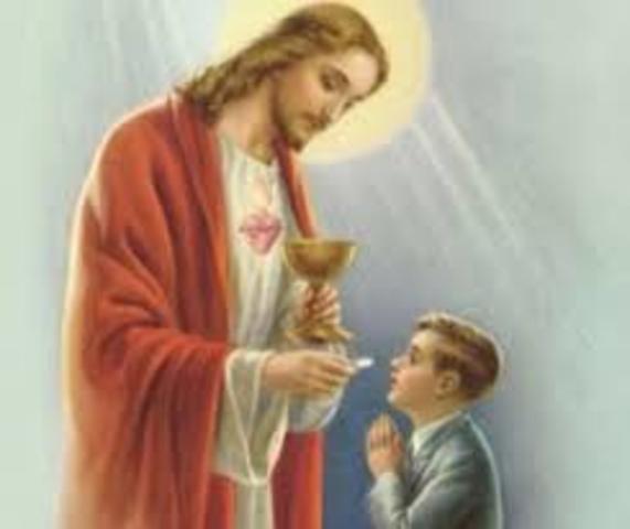 Primera comunión de San Juan Eudes