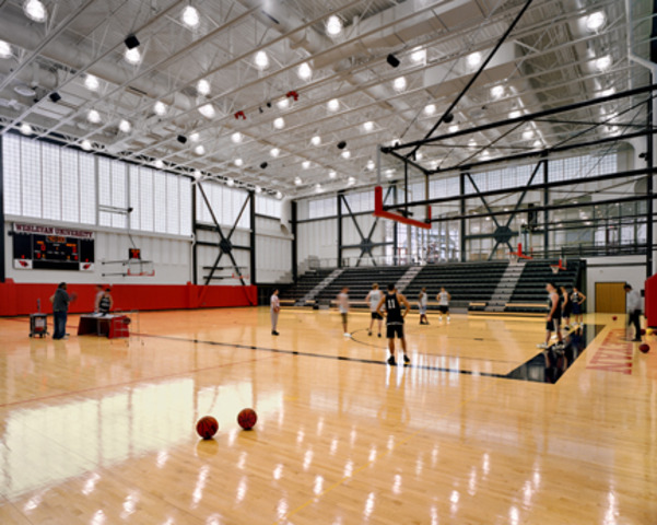 First basketball game