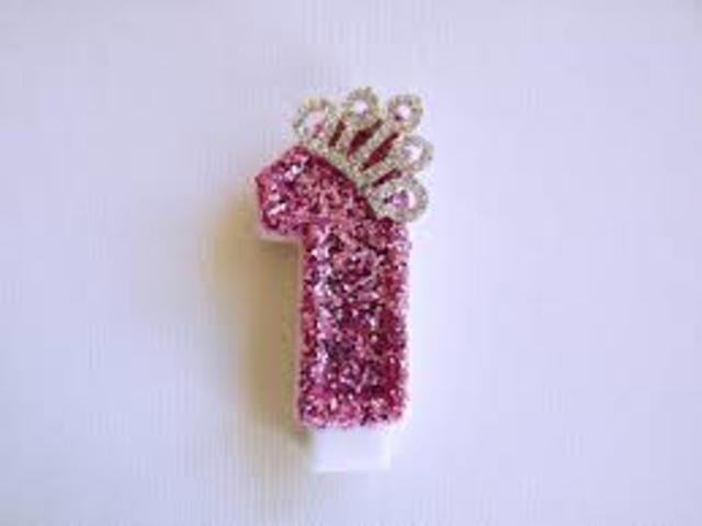 1st B-day/stuck my foot in my own B-day Cake