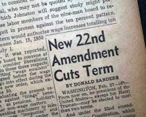 22nd Amendment