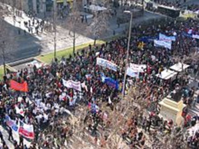 En Barranquilla se llevó a cabo una gran marcha nacional para rechazar la violencia