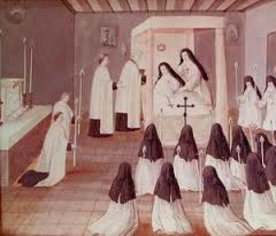 La abadía de las religiosas