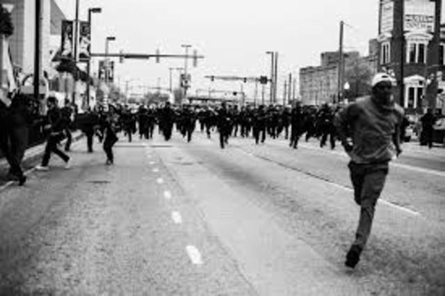 They fight back.  The Warsaw Ghetto Uprising.