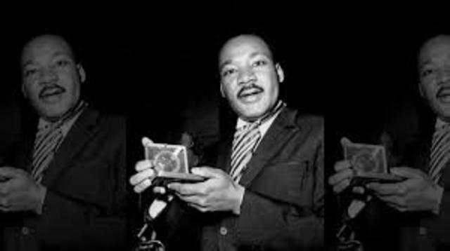 Martin Luther King wins Nobel Peace Prize