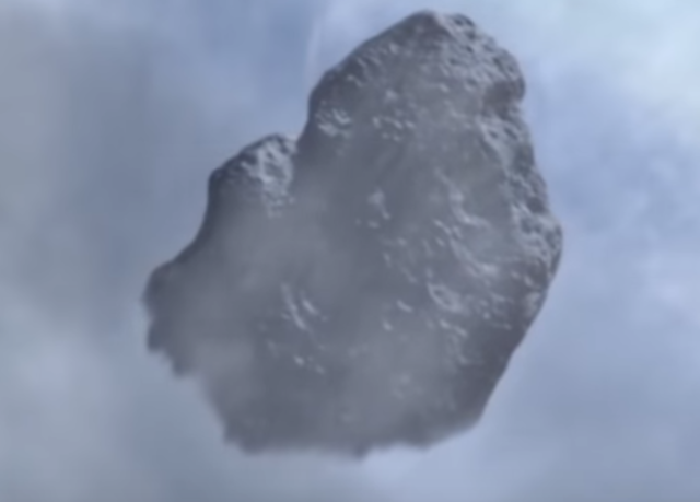 Un meteorito choca con la tierra