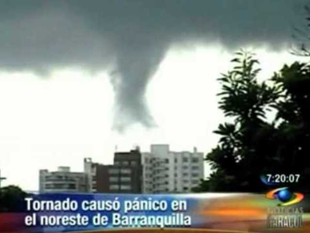 Barranquilla: Tornado deja 19 heridos