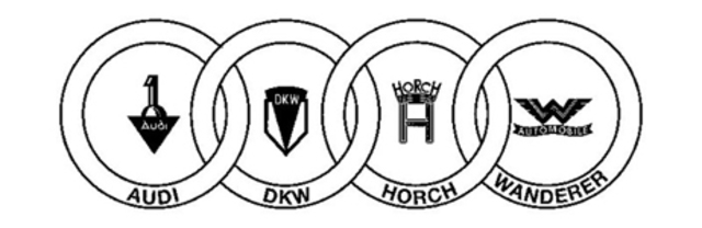 Quatre marques, quatre cercles