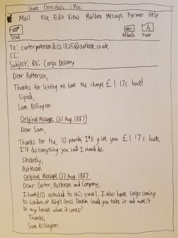 Dracula Transports his Cargo to Carfax