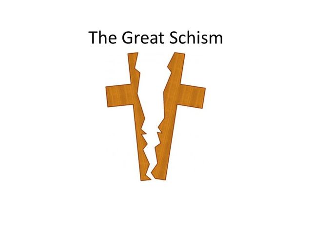 The Great schism