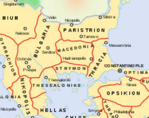 Emperor Basil ll military conquests of Bulgaria