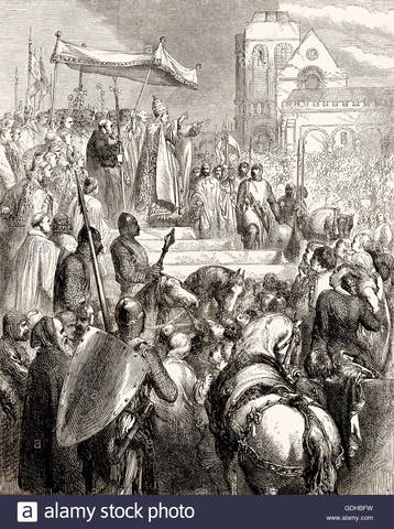 Emperor Alexius l contacts Pope Urban ll