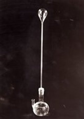 Termómetro de agua (Termoscopio).