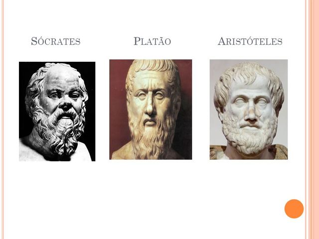 Filosofia  política - Surgimento - Sócrates, Platão, Aristóteles.