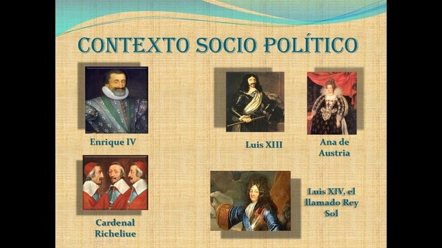 RECONOCIDOS PERSONAJES DEL CONTEXTO SOCIO POLÍTICO DE LA ESCUELA FRANCESA