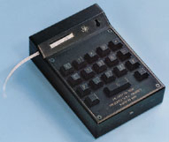 1966 Primera Calculadora de bolsillo