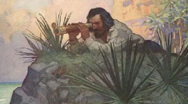 Rescate del padre de Viernes y el español