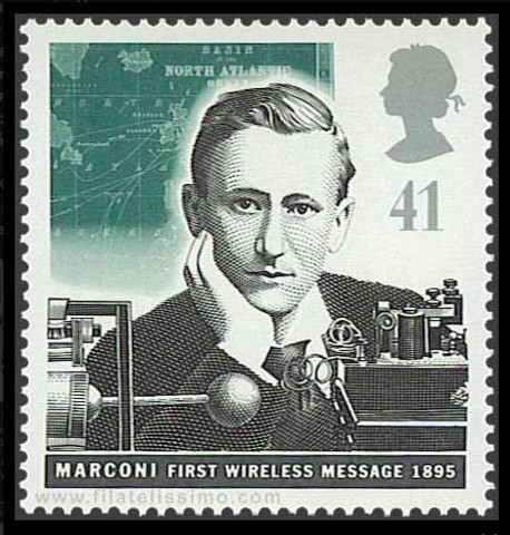 Joseph William Knipe / El italiano Guillermo Marconi inventa la radio.