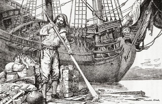 Se fue a Lisboa con un amigo, estuvieron en una tormenta donde se arrepintió de haberse ido, luego fueron rescatados y los llevaron a Portugal