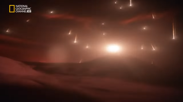 Primera lluvia de meteoritos