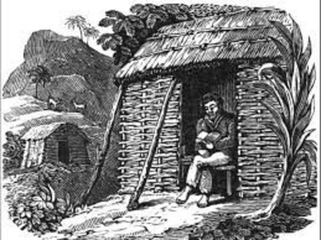 Los de las plantaciones vecinas le ofrecen ir por esclavos con beneficios y el sería el que guíe la travesía