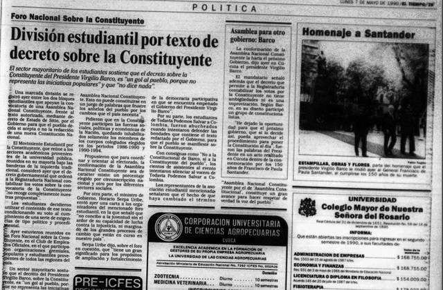 división frente al  decreto reglamentario