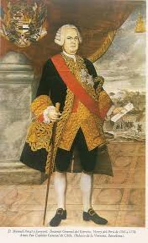 La Capitanía General de la Nueva Granada fue elevada al nivel de virreinato