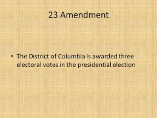 23rd Amendment