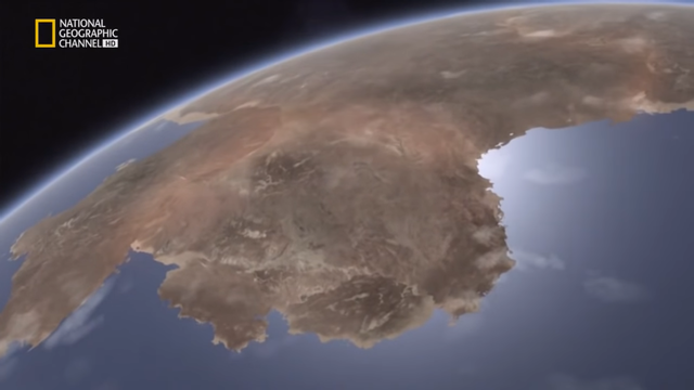 Formación del gran continente