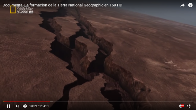 División  del gran continente