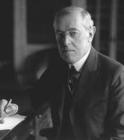 President Woodrow Wilson (WWI)