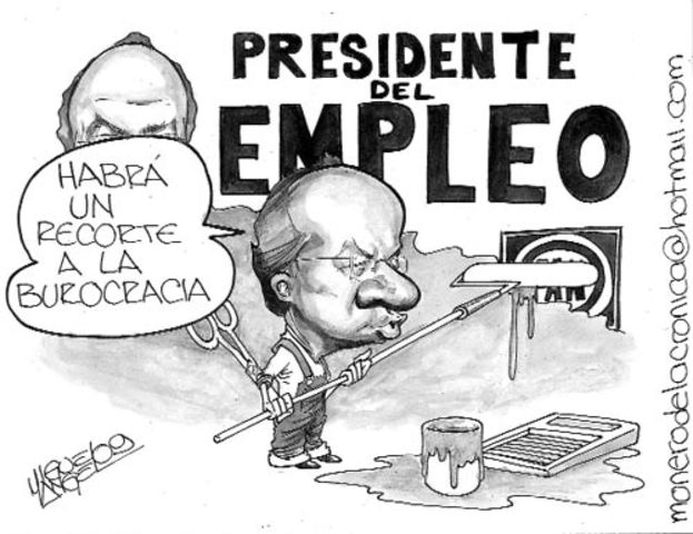 "Presidente del empleo"