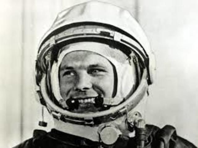 Yuri Gagarin (the first man in space)