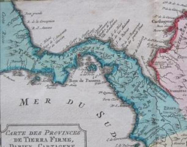 Panamá forma parte de la Nueva Granada