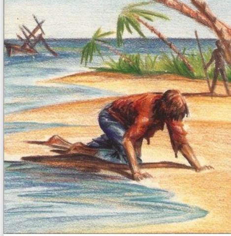 Naufragio de la embarcación