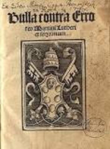 Martin Luther is excommunicated (Martin Luther & Reformation)