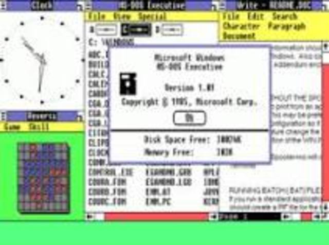 Windows First Operating System