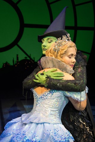 Galinda and Elphaba's Last Encounter