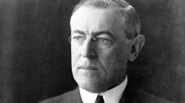 woodrow wilson made his " make the world safe for demoracy" speech